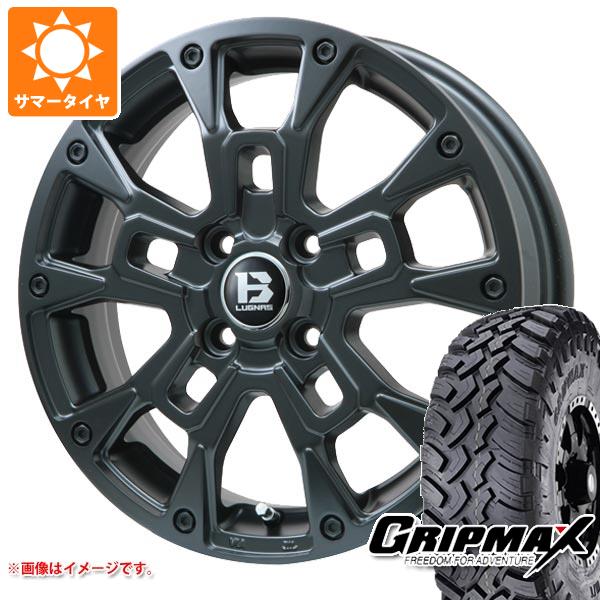サマータイヤ 185R14 102/100Q グリップマックス マッドレイジ M/T ホワイトレター Bラグナス BRD 4.5-14 タイヤホイール4本セットの通販は