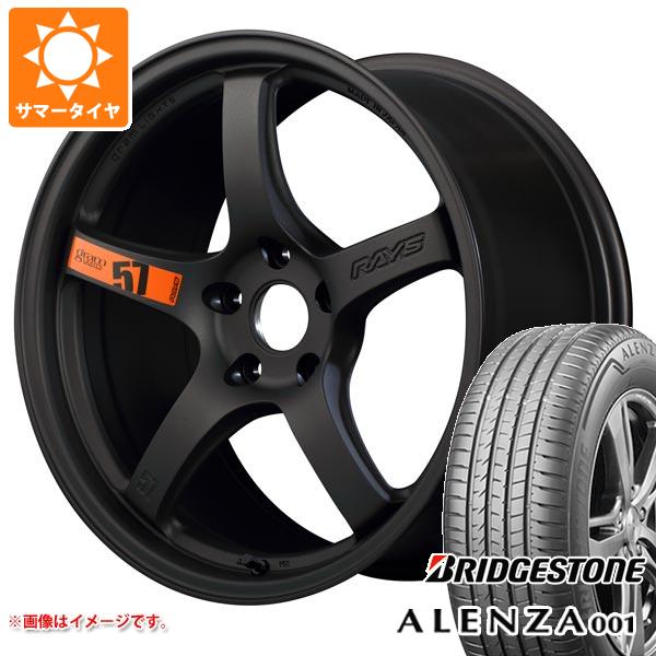 サマータイヤ 235/50R19 99V ブリヂストン アレンザ 001 レイズ グラムライツ 57CR スペックD 8.5-19 タイヤホイール4本セット 167,150円