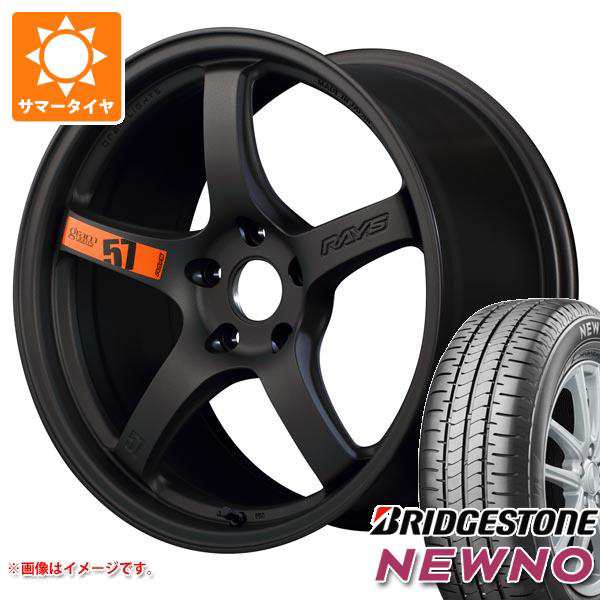 サマータイヤ 225/55R18 98V ブリヂストン ニューノ レイズ グラムライツ 57CR スペックD 8.5-18 タイヤホイール4本セットの通販はau  PAY マーケット - タイヤ1番 | au PAY マーケット－通販サイト