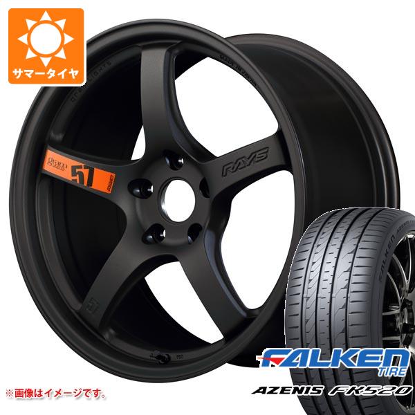 サマータイヤ 245/35R19 93Y XL ファルケン アゼニス FK520L レイズ グラムライツ 57CR スペックD 8.5-19 タイヤホイール4本セット