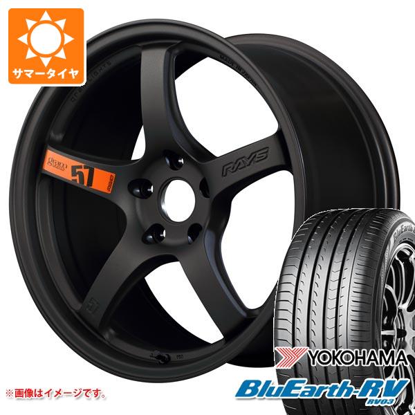 サマータイヤ 245/40R19 98W XL ヨコハマ ブルーアースRV RV03 レイズ グラムライツ 57CR スペックD 8.5-19 タイヤホイール4本セットの通販は 145,550円