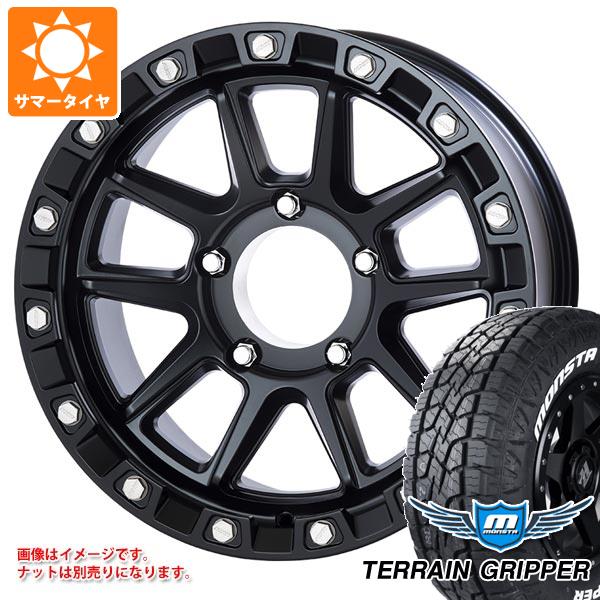 5本セット トヨタ ランドクルーザー70 GRJ76K用 サマータイヤ モンスタ テレーングリッパー 265/65R17 116T XL ホワイトレター MKW M205 8.5-17 タイヤホイール5本セット 157,563円