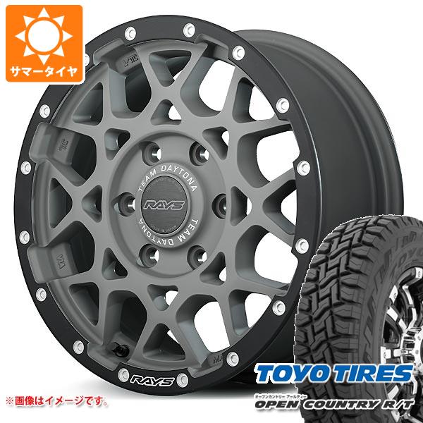 ハイエース 200系用 サマータイヤ 2024年製 トーヨー オープンカントリー R/T 215/65R16C 109/107Q ホワイトレター レイズ デイトナ M8 xの通販は