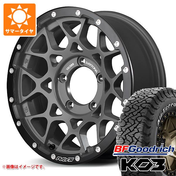 5本セット ジムニーシエラ JB74W用 2026年製 サマータイヤ BFグッドリッチ オールテレーンT/A KO3 LT215/70R16 100/97S ホワイトレター レイズ デイトナ M8 xB エディション 6.0-16 タイヤホイール5本セット 162,876円