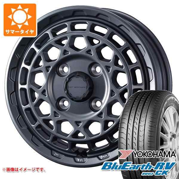 エブリイワゴン DA17W用 サマータイヤ ヨコハマ ブルーアースRV RV03CK 165/60R14 75H マッドヴァンスX タイプM  4.5-14 タイヤホイール4の通販はau PAY マーケット - タイヤ1番 | au PAY マーケット－通販サイト