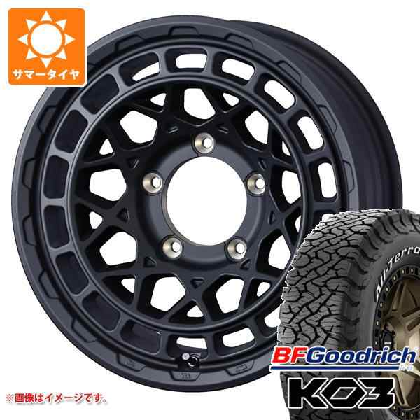 5本セット ジムニーシエラ JB74W用 2024年製 サマータイヤ BFグッドリッチ オールテレーンT/A KO3 LT215/70R16 100/97S ホワイトレター マッドヴァンスX タイプM 6.0-16 タイヤホイール5本セットの通販は