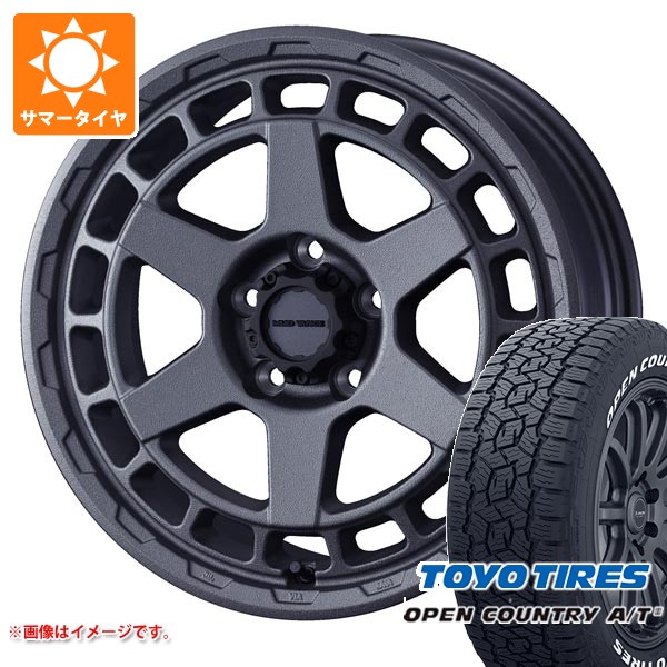 アウトランダー GF/GG系用 サマータイヤ トーヨー オープンカントリー A/T3 225/65R17 102H ホワイトレター マッドヴァンスX タイプS 7.0-17 タイヤホイール4本セット 108,100円