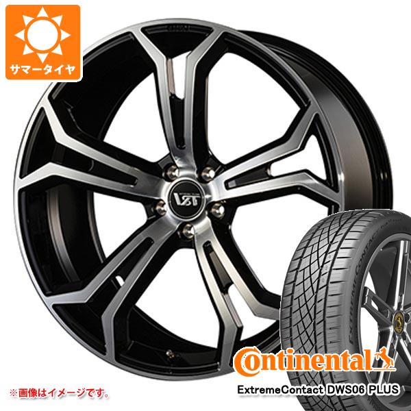 ボルボ XC90 LB/LD系用 サマータイヤ コンチネンタル エクストリームコンタクト DWS06 プラス 275/45ZR20 110W XL VST タイプPLS フォージド タイヤホイール4本セットの通販は