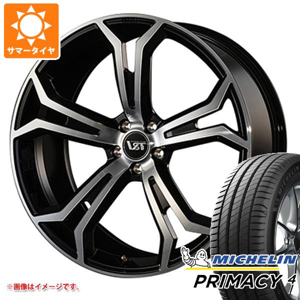ボルボ S60/V60 ZB系用 サマータイヤ ミシュラン プライマシー4 235/40R19 96W XL VOL ボルボ承認 VST タイプPLS フォージド タイヤホイール4本セット