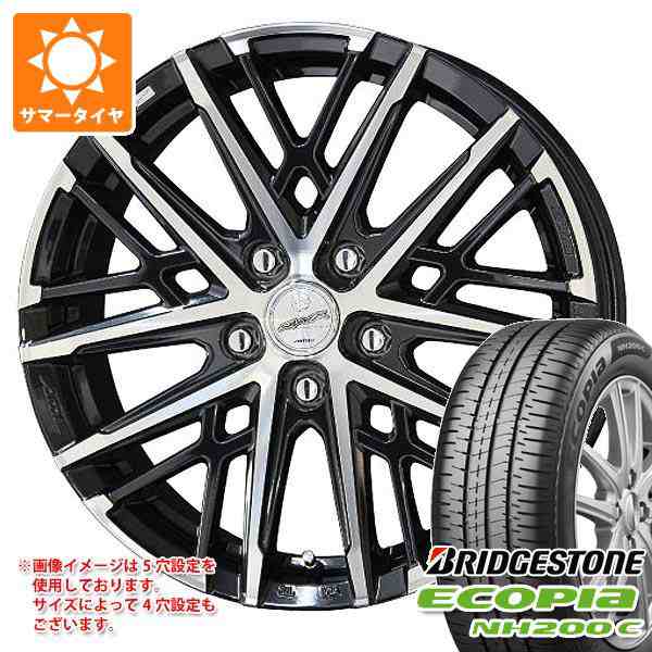 サマータイヤ 165/65R13 77S ブリヂストン エコピア NH200 C スマック グレイヴ 4.0-13 タイヤホイール4本セットの通販は