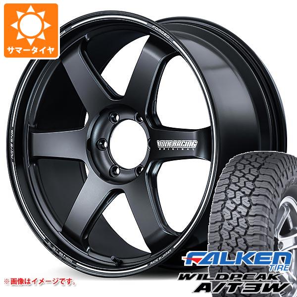サマータイヤ 285/55R20 122/119Q ファルケン ワイルドピーク A/T3W レイズ ボルクレーシング TE37 ウルトラ X 8.5-20 タイヤホイール4本セット