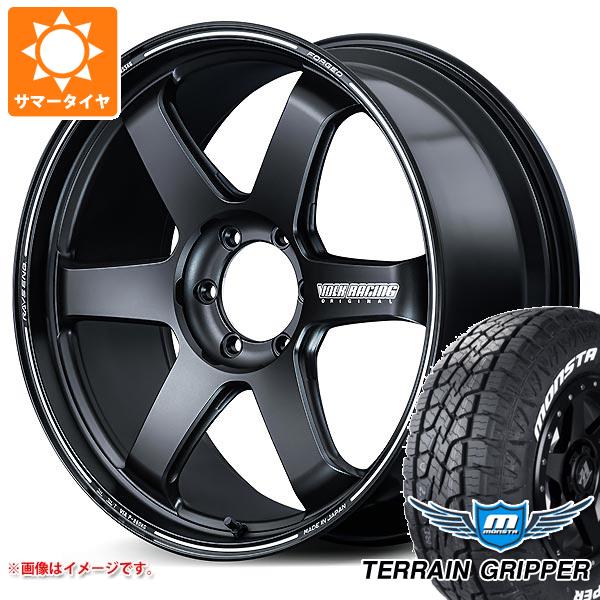 FJクルーザー 10系用 サマータイヤ モンスタ テレーングリッパー LT275/55R20 120/117Q ホワイトレター レイズ ボルクレーシング TE37 ウルトラ X 8.5-20 タイヤホイール4本セット