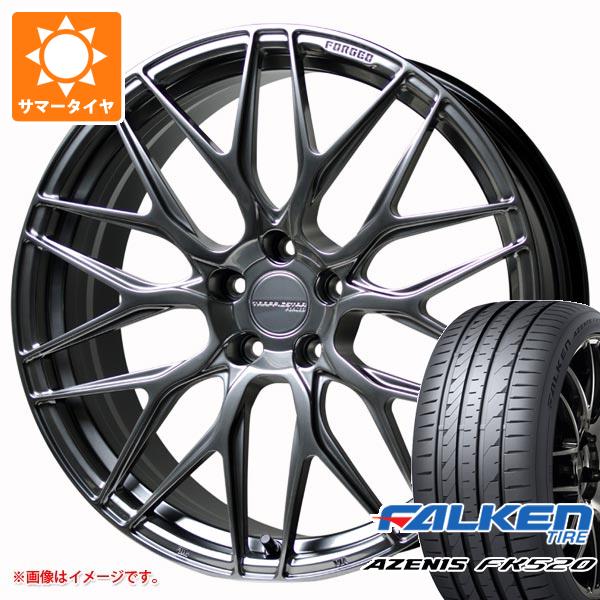 サマータイヤ 245/40R20 99Y XL ファルケン アゼニス FK520L トラフィックスター フォージド TSF-01 8.5-20 タイヤホイール4本セット