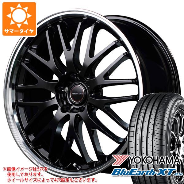 サマータイヤ 215/55R18 99V XL ヨコハマ ブルーアースXT AE61 ヴァーテックワン エグゼ10 7.0-18 タイヤホイール4本セット
