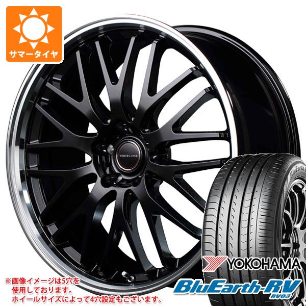 サマータイヤ 225/45R18 95W XL ヨコハマ ブルーアースRV RV03R7216 ヴァーテックワン エグゼ10 8.0-18 タイヤホイール4本セット