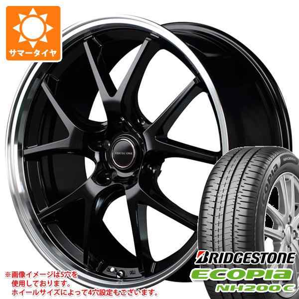 2024年製 サマータイヤ 165/60R15 77H ブリヂストン エコピア NH200 C ヴァーテックワン エグゼ5 4.5-15 タイヤホイール4本セットの通販は