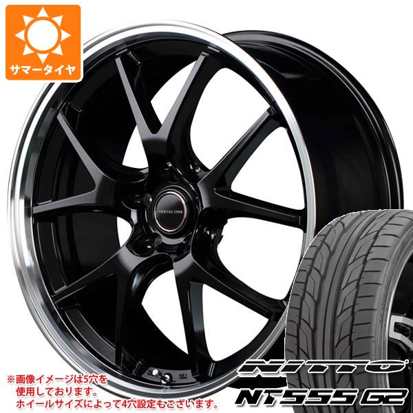 サマータイヤ 215/40R18 89W XL ニットー NT555 G2 ヴァーテックワン エグゼ5 7.0-18 タイヤホイール4本セットの通販は