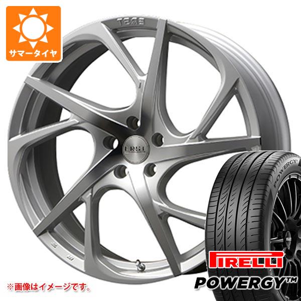 ボルボ V60 ZB系用 サマータイヤ ピレリ パワジー 235/45R18 98Y XL エアスト VS5-R タイヤホイール4本セット