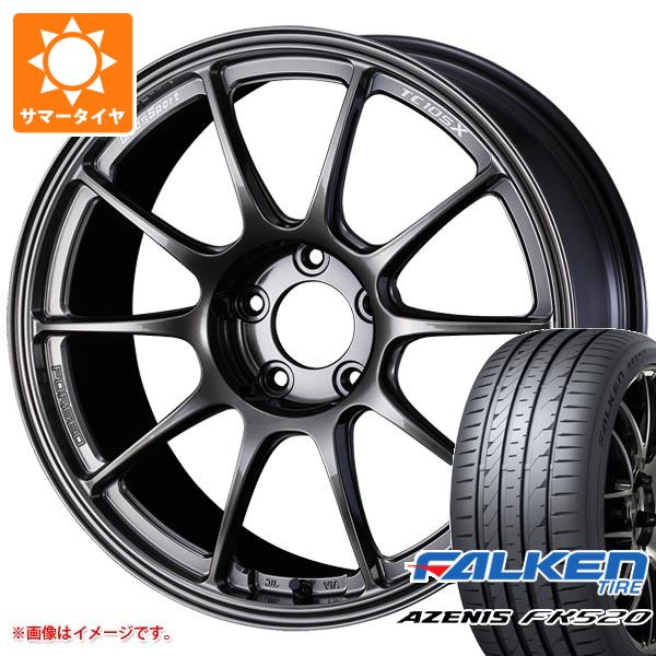 サマータイヤ 225/50R18 99W XL ファルケン アゼニス FK520L ウェッズスポーツ TC105X フォージド 8.5-18 タイヤホイール4本セット