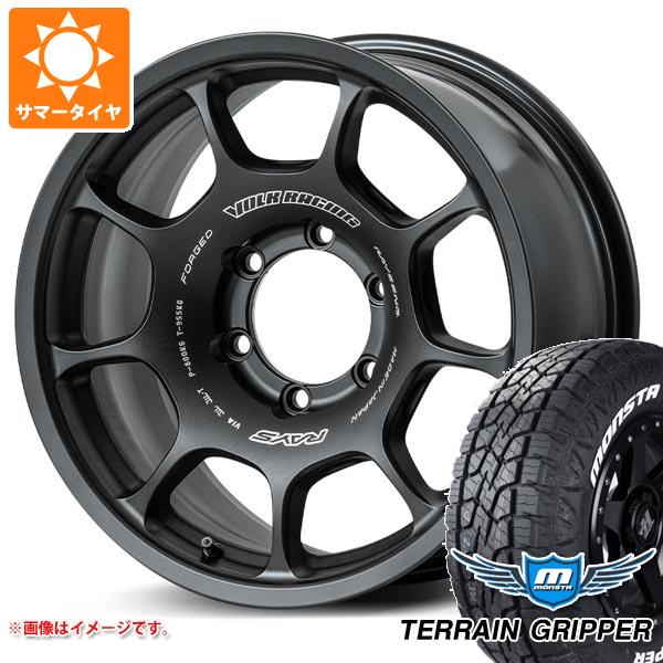 ハイラックスサーフ215系用 サマータイヤ モンスタ テレーングリッパー 265/65R17 116T XL ホワイトレター レイズ ボルクレーシング ZE40X 8.0-17 タイヤホイール4本セットの通販は