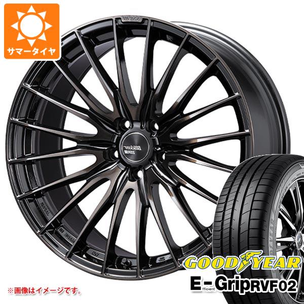 サマータイヤ 225/55R19 103W XL グッドイヤー エフィシエントグリップ RVF02 SSR ブリッカー 01F 8.0-19 タイヤホイール4本セット