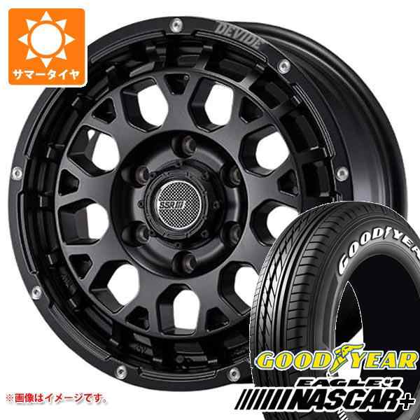 ハイエース 200系用 サマータイヤ グッドイヤー イーグル ＃1 ナスカープラス 215/65R16C 109/107R ホワイトレター SSR  ディバイド G:M 6の通販はau PAY マーケット - タイヤ1番 | au PAY マーケット－通販サイト