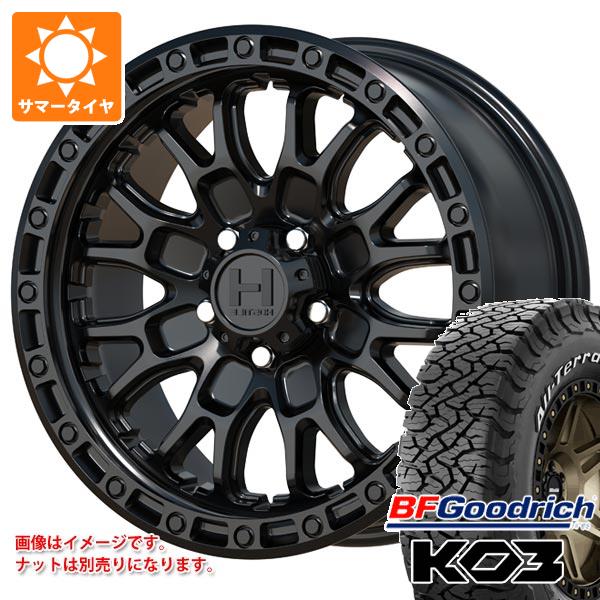 ジープ ラングラー JK/JL系用 2026年製 サマータイヤ BFグッドリッチ オールテレーンT/A KO3 LT285/70R17 121/118S ホワイトレター ホスタイル H135 リッジクレスト タイヤホイール4本セット