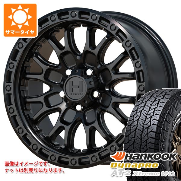 ジープ ラングラー JK/JL系用 2026年製 サマータイヤ ハンコック ダイナプロAT2 エクストリーム RF12 265/70R17 115T ホワイトレター ホスタイル H135 リッジクレスト タイヤホイール4本セット 145,701円