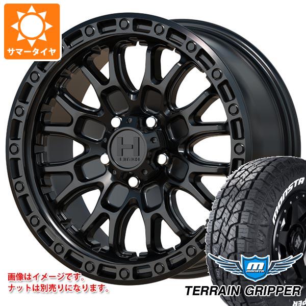 5本セット ジープ ラングラー JK/JL系用 サマータイヤ モンスタ テレーングリッパー LT285/70R17 121/118R ホワイトレター ホスタイル H135 リッジクレスト タイヤホイール5本セット 207,750円