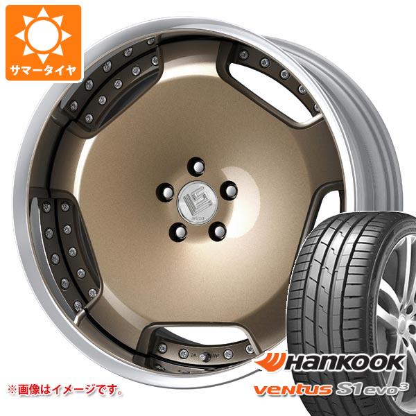 2026年製 サマータイヤ 245/35R21 (96Y) XL ハンコック ベンタス S1 エボ3 K127 ワーク LS アダマス 8.5-21 タイヤホイール4本セット