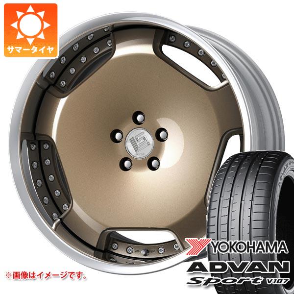 トヨタ ランドクルーザー300用 サマータイヤ ヨコハマ アドバンスポーツV107 285/45ZR22 114Y XL MO1 メルセデス承認 V107C ワーク LS アダマス 10.0-22 タイヤホイール4本セットの通販は 438,795円