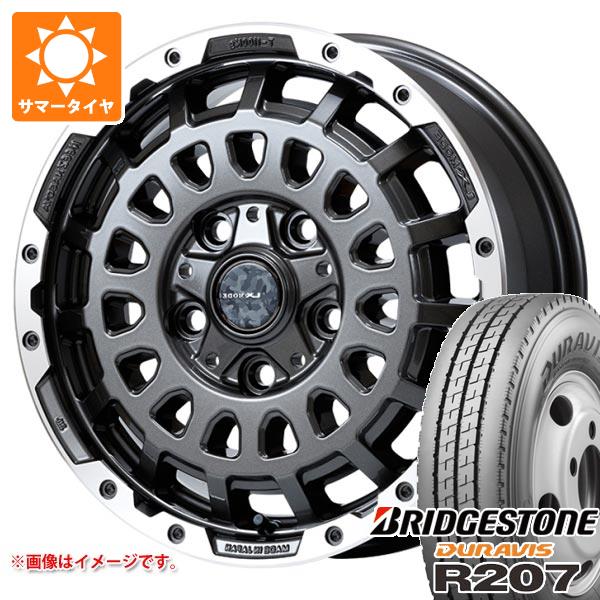 フィアット デュカト L2H2/L3H2/L3H3用 サマータイヤ ブリヂストン デュラビス R207 225/75R16 118/116N LX モノブロック CP タイヤホイール4本セット 317,700円