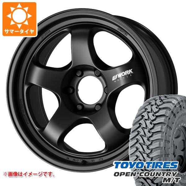 トヨタ ハイラックス 120系用 サマータイヤ トーヨー オープンカントリー M/T LT265/70R17 121/118P ブラックレター ワーク マイスター S1 ワンピース SUV 8.0-17 タイヤホイール4本セットの通販は