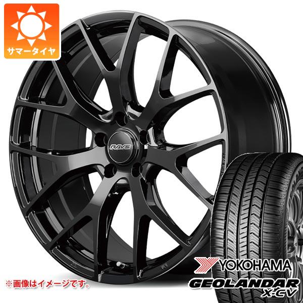 トヨタ クラウンエステート AZSH38用 サマータイヤ ヨコハマ ジオランダー X-CV G057 235/50R20 104W XL レイズ RS 2x7FT 8.5-20 タイヤホイール4本セット