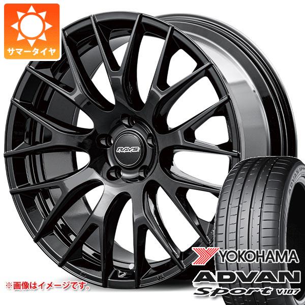 トヨタ クラウン セダン 30系用 サマータイヤ ヨコハマ アドバンスポーツV107 245/45R20 103Y XL V107A レイズ RS 2x9R 8.5-20 タイヤホイール4本セット 204,950円