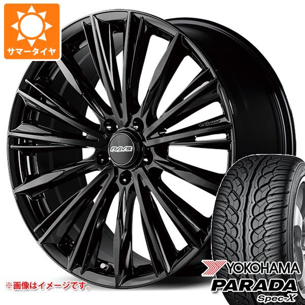レクサス RX A10/H10系用 サマータイヤ ヨコハマ パラダ スペック-X PA02 235/55R20 102V レイズ RS ヴォウジェ 8.5-20 タイヤホイール4本セット 170,550円