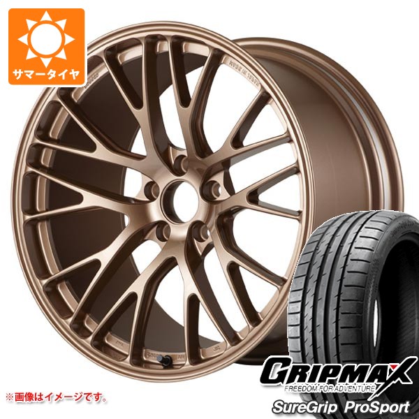 サマータイヤ 225/40R18 92Y XL グリップマックス シュアグリップ プロスポーツ ポテンザ RW007 8.0-18 タイヤホイール4本セット