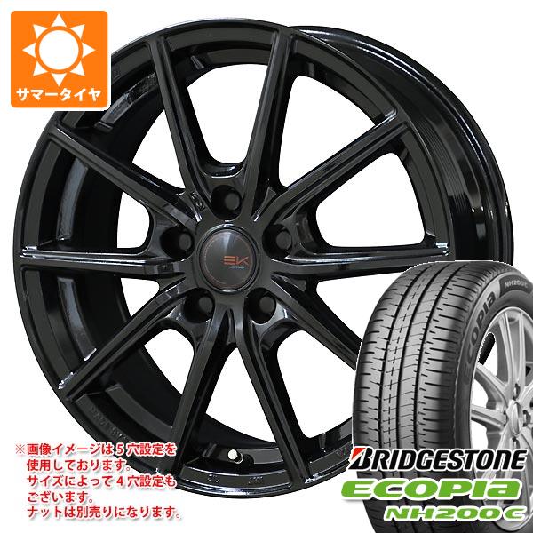 サマータイヤ 175/65R15 84H ブリヂストン エコピア NH200C ザイン EK 5.5-15 タイヤホイール4本セット