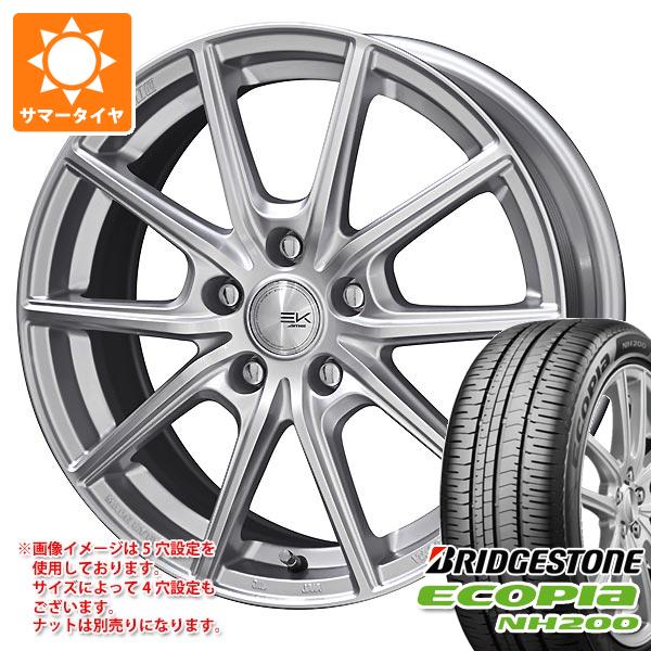 サマータイヤ 215/60R16 95H ブリヂストン エコピア NH200 ザイン EK 6.5-16 タイヤホイール4本セット 74,030円