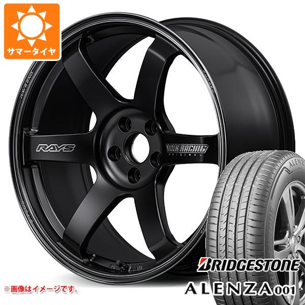 サマータイヤ 255/45R20 101W ブリヂストン アレンザ 001 レイズ ボルクレーシング TE37 サーガ Sプラス ブラックシャドー 8.5-20 タイヤホイール4本セット