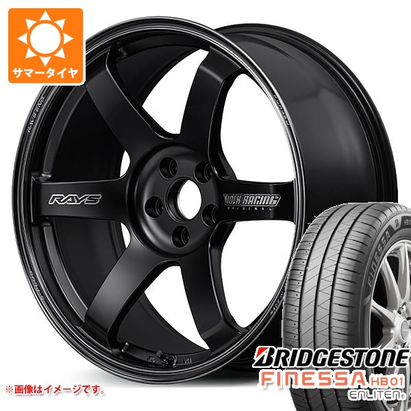 サマータイヤ 245/45R19 102W XL ブリヂストン フィネッサ HB01 レイズ ボルクレーシング TE37 サーガ Sプラス ブラックシャドー 8.5-19 タイヤホイール4本セット