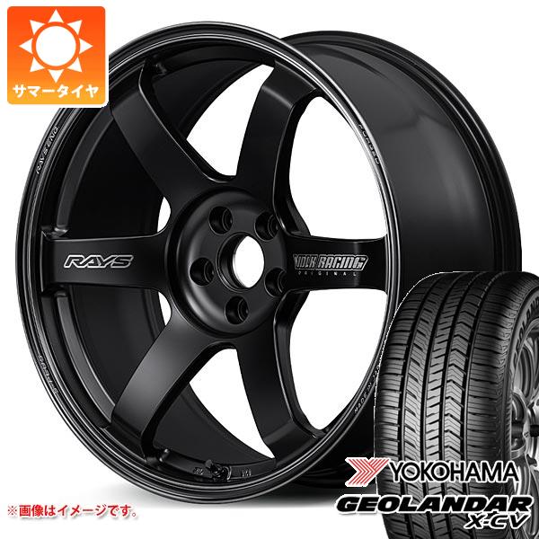 サマータイヤ 245/45R20 103W XL ヨコハマ ジオランダー X-CV G057 レイズ ボルクレーシング TE37 サーガ Sプラス ブラックシャドー 8.5-20 タイヤホイール4本セット
