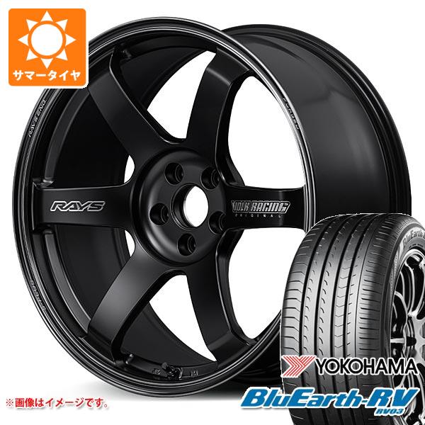 2026年製 サマータイヤ 225/55R19 103H XL ヨコハマ ブルーアースRV RV03 レイズ ボルクレーシング TE37 サーガ Sプラス ブラックシャドー 8.5-19 タイヤホイール4本セット 238,800円