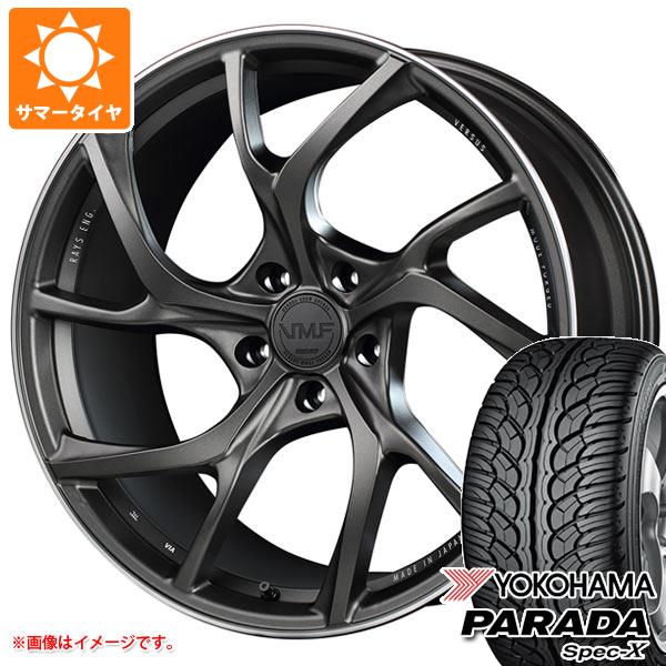 サマータイヤ 235/55R20 102V ヨコハマ パラダ スペック-X PA02 レイズ VMF C-01 8.5-20 タイヤホイール4本セット