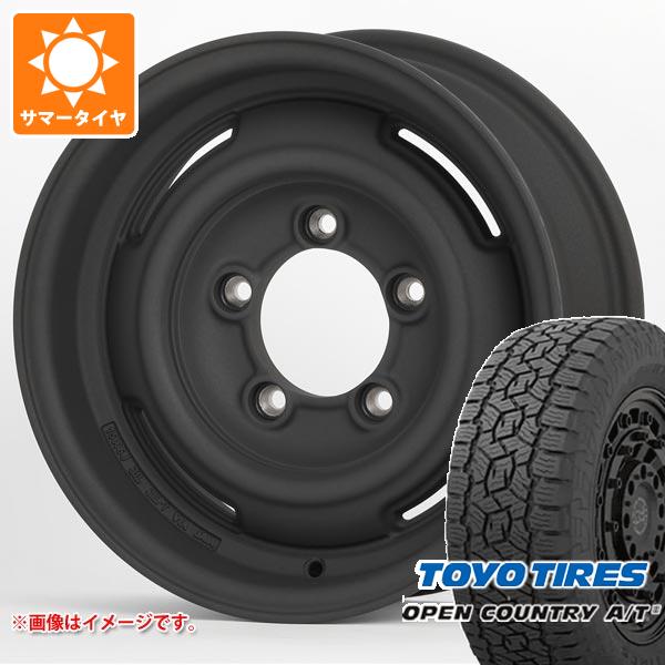 5本セット スズキ ジムニーノマド JC74W用 サマータイヤ トーヨー オープンカントリー A/T3 215/70R16 100T ブラックレター アピオ ワイルドボア SR プラス 6.0-16 タイヤホイール5本セット 148,188円