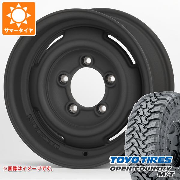 5本セット ジムニーシエラ JB74W用 サマータイヤ トーヨー オープンカントリー M/T LT225/75R16 103/100Q ホワイトレター アピオ ワイルドボア SR プラス 6.0-16 タイヤホイール5本セット 163,000円