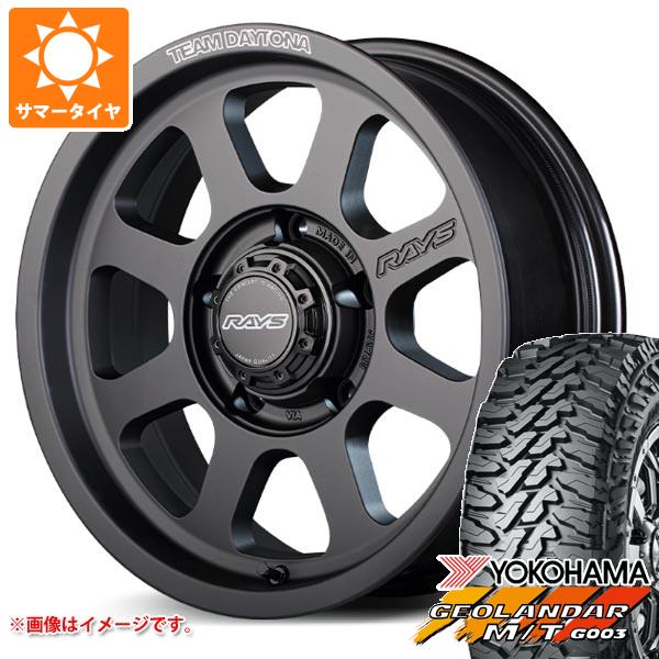 5本セット スズキ ジムニーノマド JC74W用 2025年製 サマータイヤ ヨコハマ ジオランダー M/T G003 LT215/70R16 100/ 97Q レイズ デイトナ D108 6.0-16 タイヤホイール5本セット