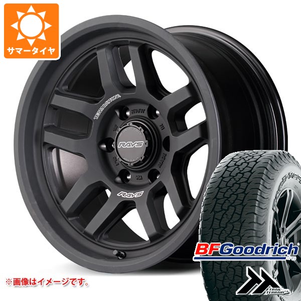 サマータイヤ 265/65R17 112T BFグッドリッチ トレールテレーンT/A アウトラインホワイトレター レイズ デイトナ D325 8.0-17 タイヤホイール4本セットの通販は 306,500円