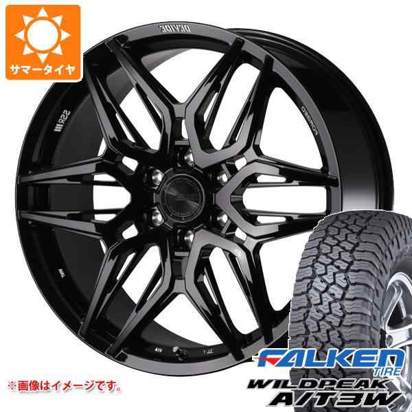 トヨタ ランドクルーザー300用 サマータイヤ ファルケン ワイルドピーク A/T3W 275/55R20 117T XL SSR ディバイド LG-F 9.0-20 タイヤホイール4本セットの通販は