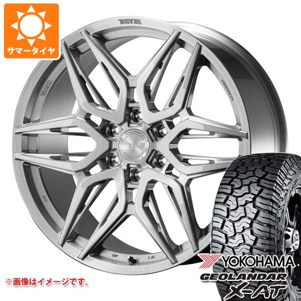 トヨタ ランドクルーザー300用 サマータイヤ ヨコハマ ジオランダー X-AT G016 275/55R20 117T XL ブラックレター SSR ディバイド LG-F 9.0-20 タイヤホイール4本セット